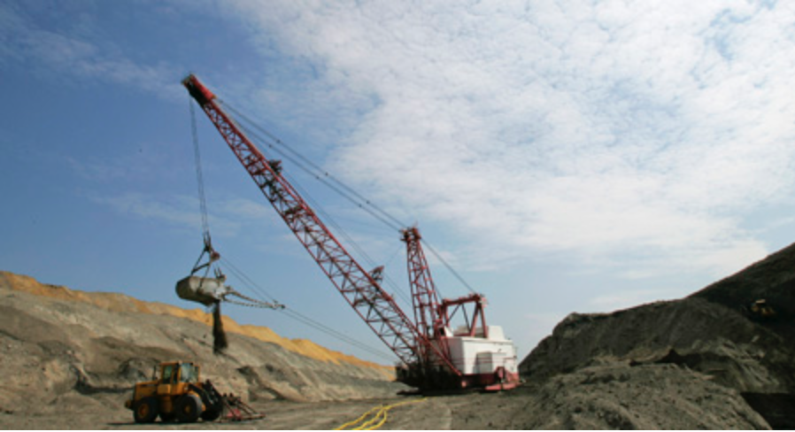 Lignite Mine in Freestone County, Texas